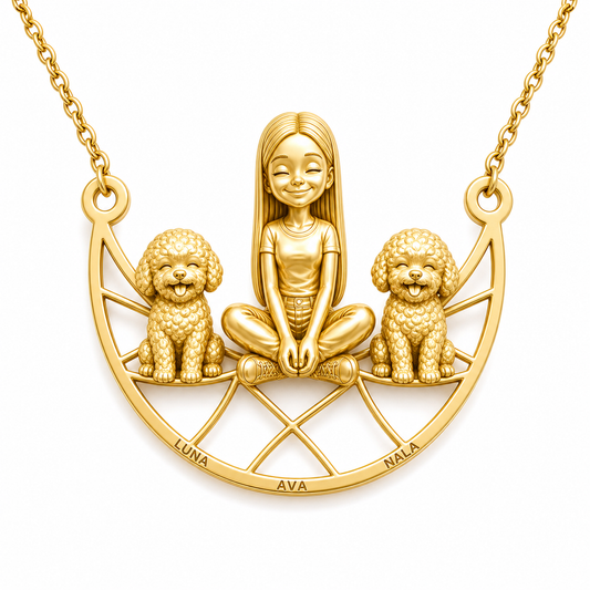 Bichon Frise - 18K Gold Vermeil - 1st