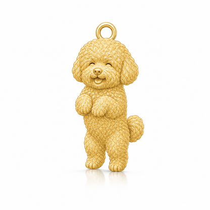 Soulyshine Bichon Frise Personalized Pet Companion Charm Only