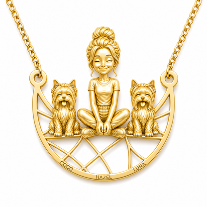 Biewer Terrier - 18K Gold Vermeil - 1st