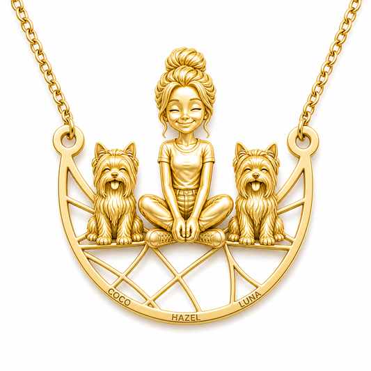 Biewer Terrier - 18K Gold Vermeil - 1st