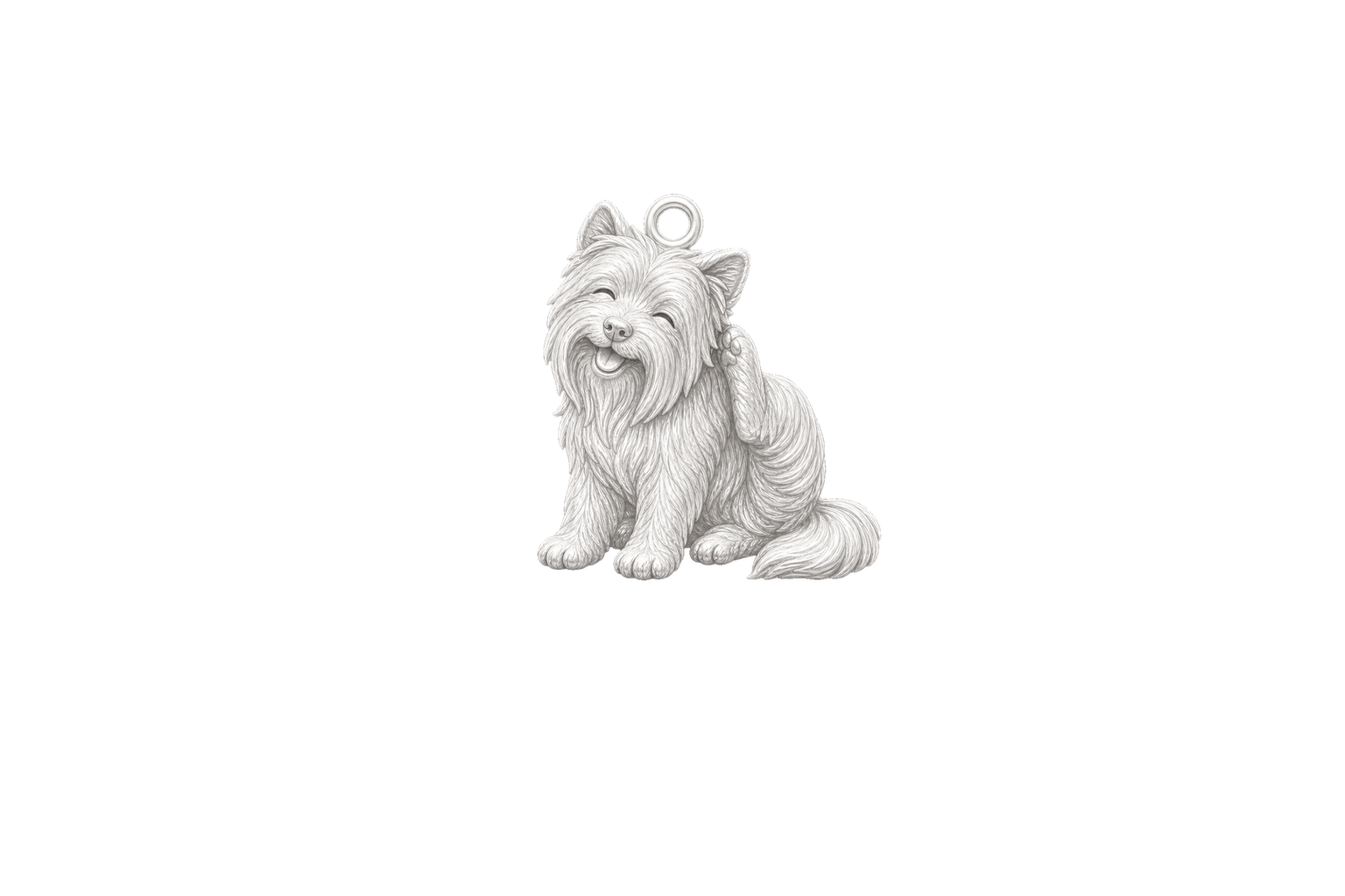 Soulyshine Biewer Terrier Little Love Charm Only - Image 1