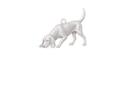 Soulyshine Black and Tan Coonhound Little Love Charm Only - Image 1