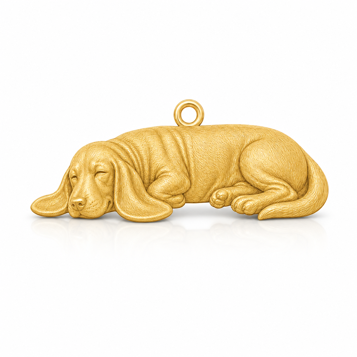 Soulyshine Black and Tan Coonhound Personalized Pet Companion Charm Only