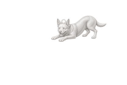 Soulyshine Blue Heeler Little Love Charm Only - Image 1