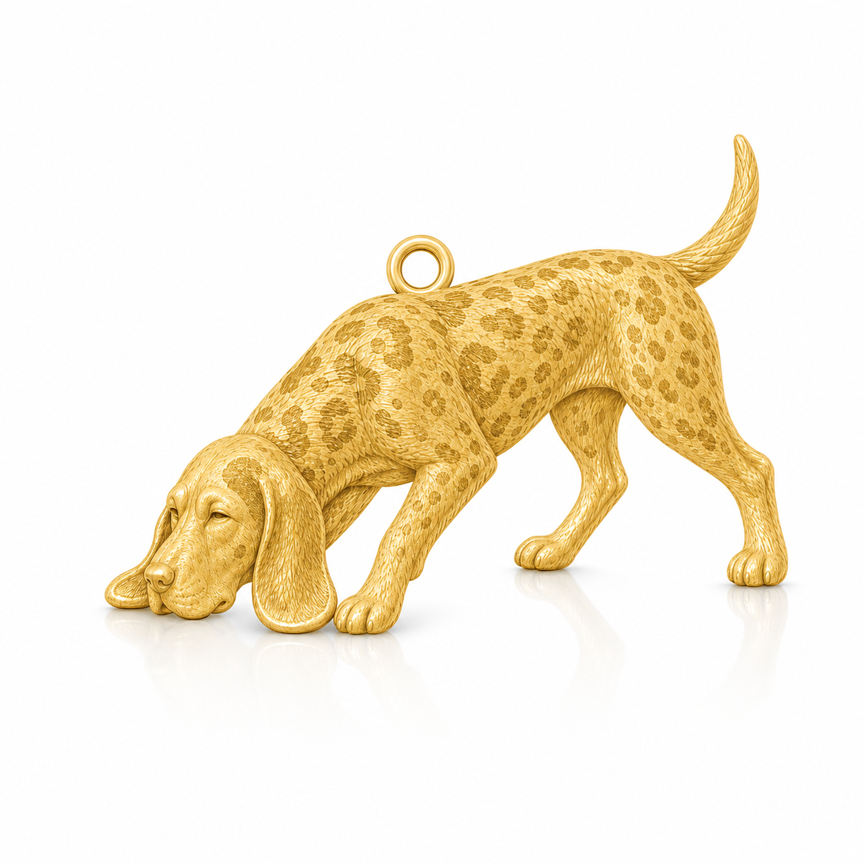 Soulyshine Bluetick Coonhound Personalized Pet Companion Charm Only