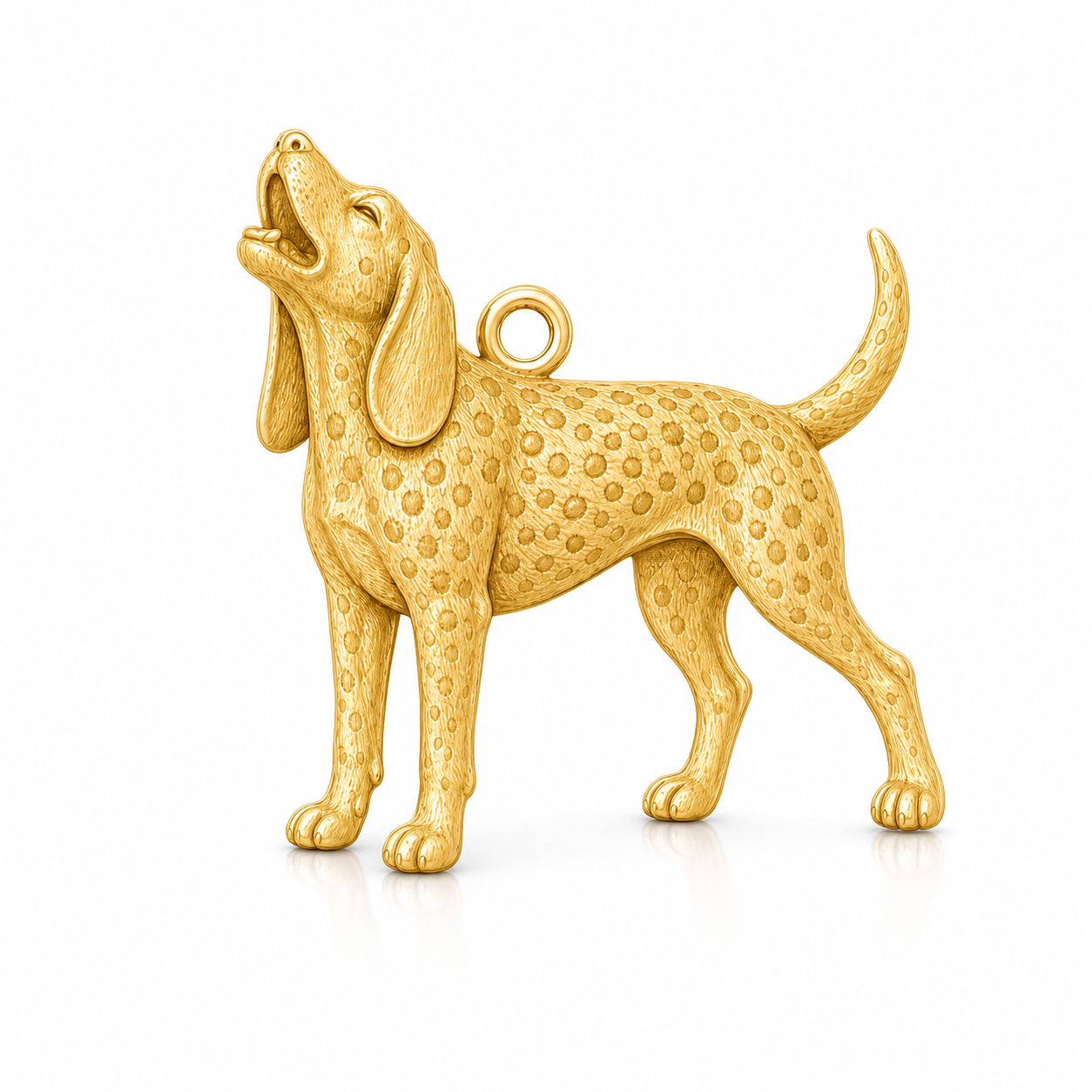 Soulyshine Bluetick Coonhound Personalized Pet Companion Charm Only