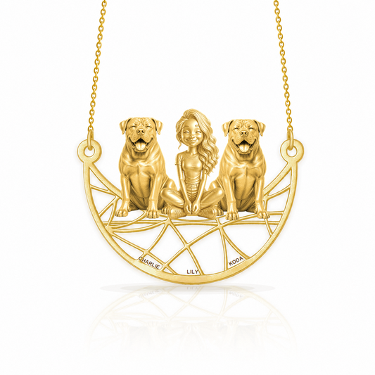 Boerboel - 18K Gold Vermeil - 1st