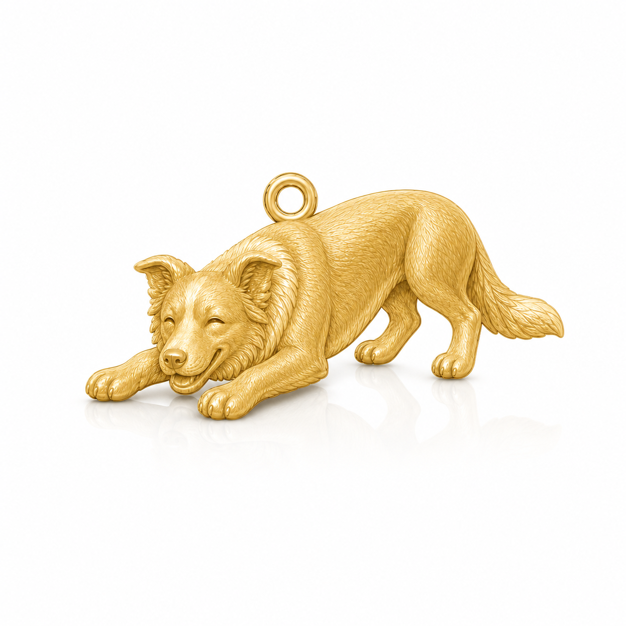 Soulyshine Border Collie smooth coat Personalized Pet Companion Charm Only