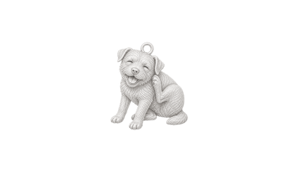 Soulyshine Border Terrier Little Love Charm Only - Image 1