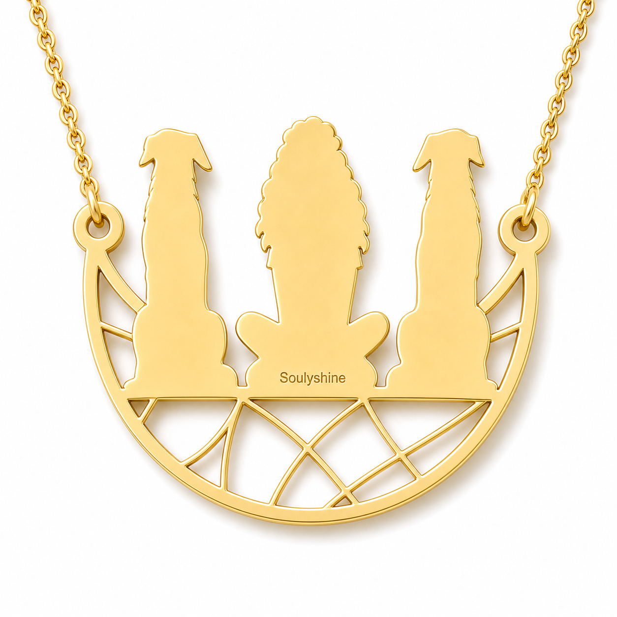 Borzoi - 18K Gold Vermeil - 2nd