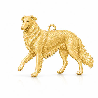 Soulyshine Borzoi Personalized Pet Companion Charm Only
