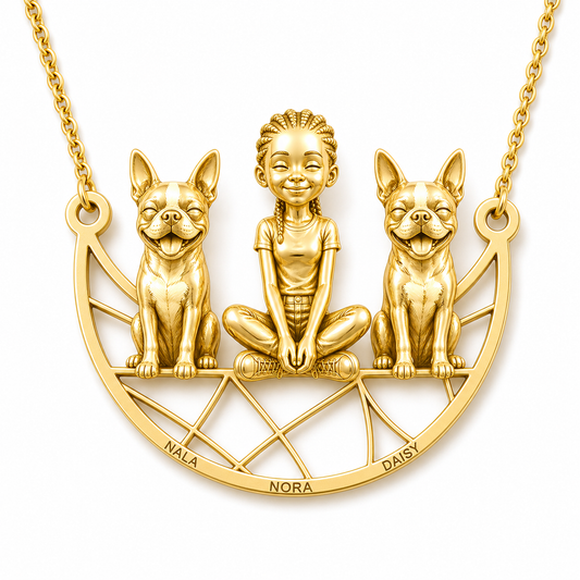 Boston Terrier - 18K Gold Vermeil - 1st
