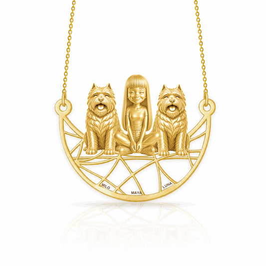 Bouvier des Flandres - 18K Gold Vermeil - 1st