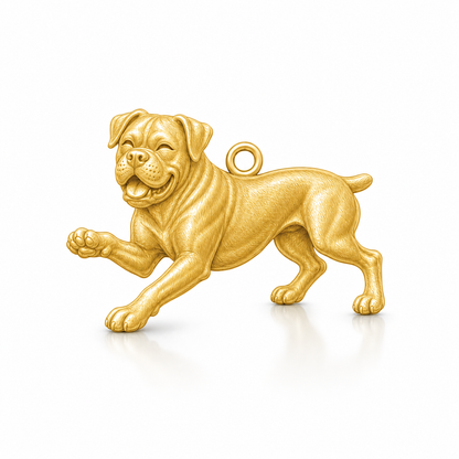 Soulyshine Boxer Personalized Pet Companion Charm Only