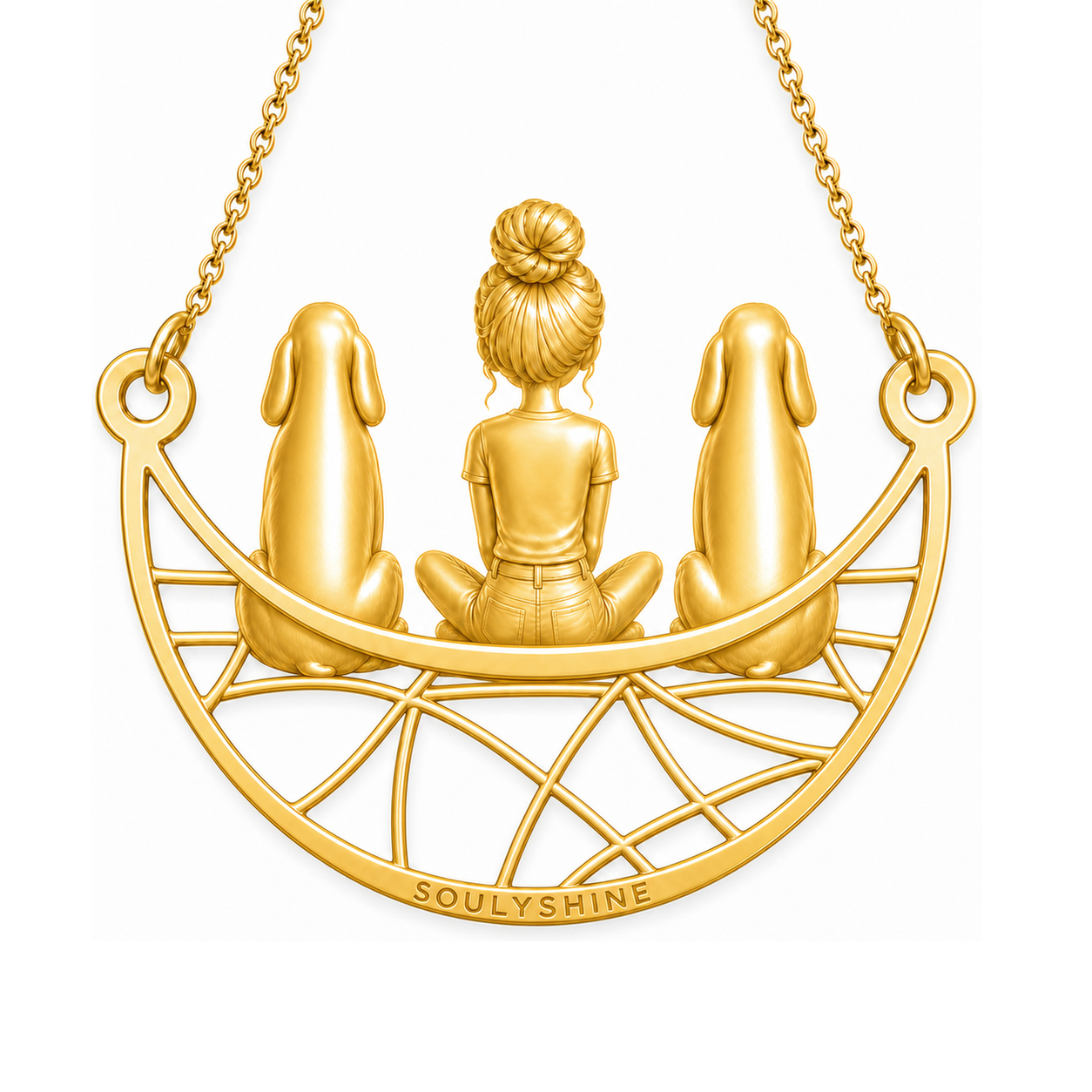 Bracco Italiano - 18K Gold Vermeil - 2nd