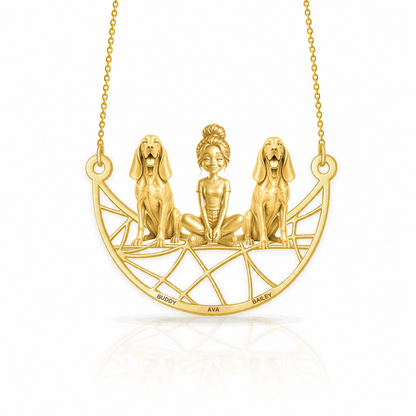 Soulyshine Bracco Italiano personalized companion necklace