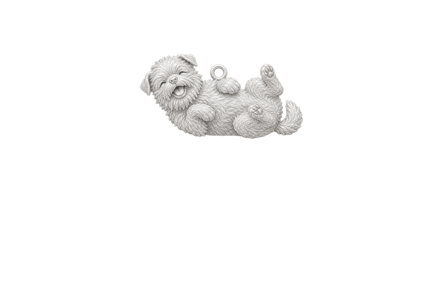 Soulyshine Brussels Griffon rough coat Little Love Charm Only - Image 1