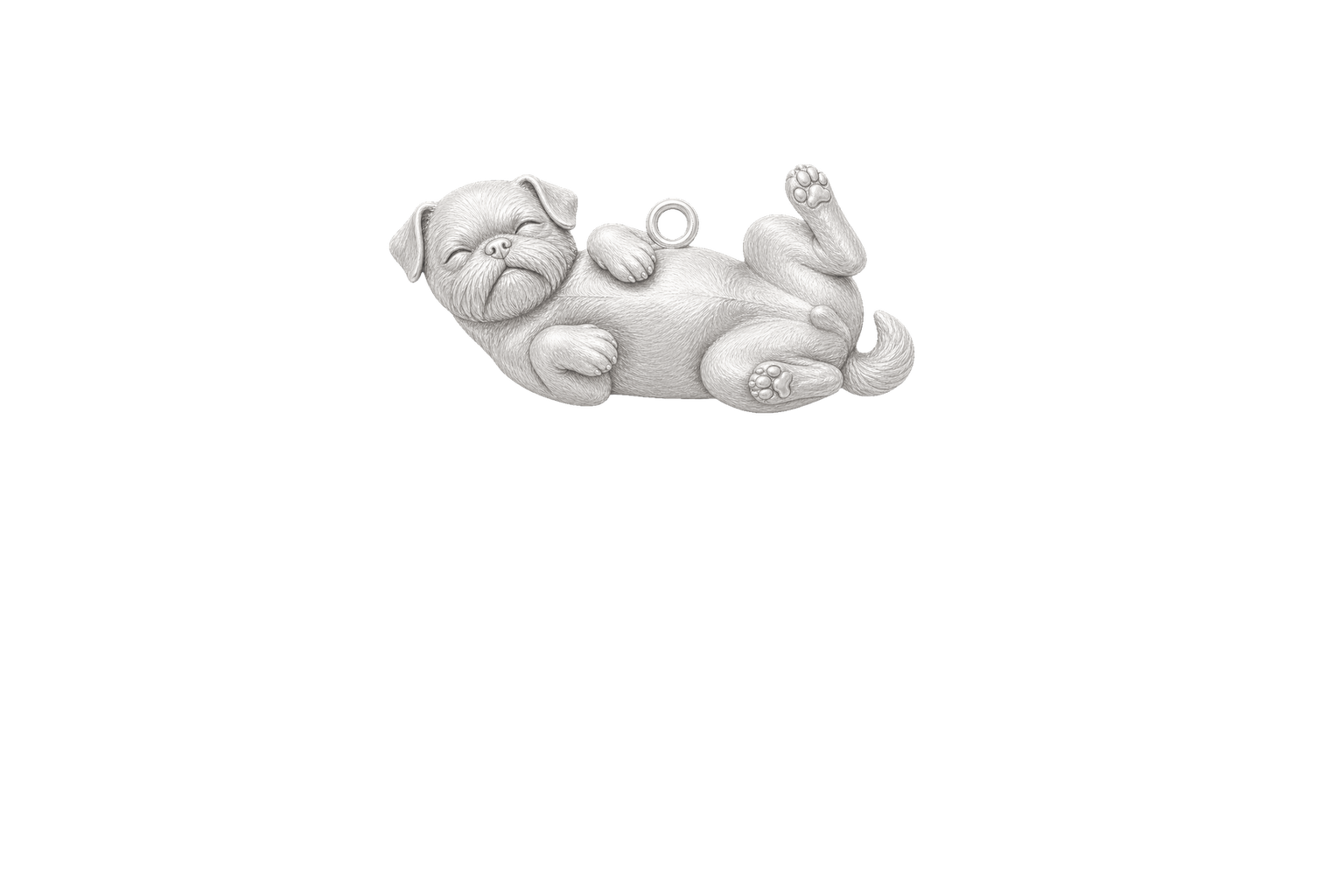 Soulyshine Brussels Griffon smooth coat Little Love Charm Only - Image 1