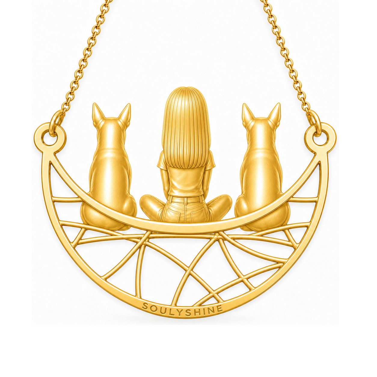 Bull Terrier - 18K Gold Vermeil - 2nd