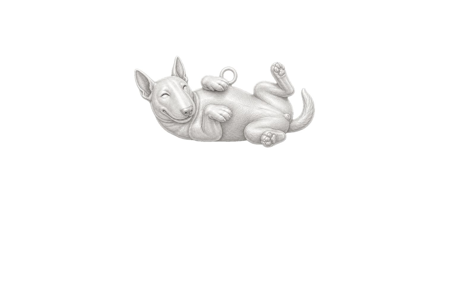 Soulyshine Bull Terrier Little Love Charm Only - Image 1