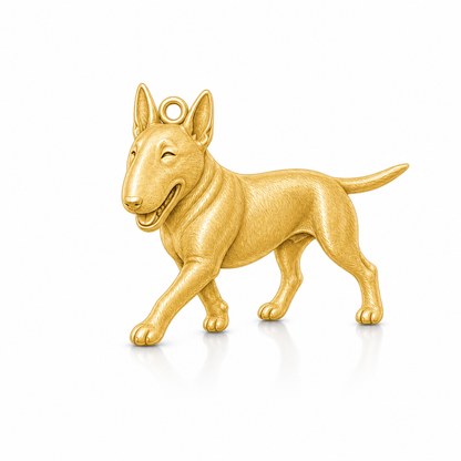 Soulyshine Bull Terrier Personalized Pet Companion Charm Only