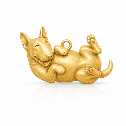 Soulyshine Bull Terrier Miniature Personalized Pet Companion Charm Only