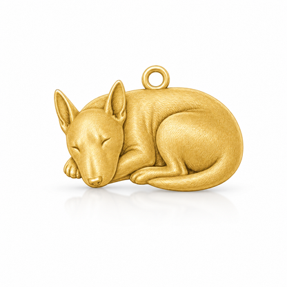 Soulyshine Bull Terrier Miniature Personalized Pet Companion Charm Only