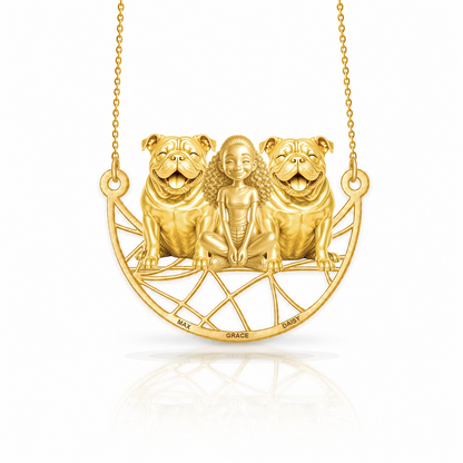 Bulldog - 18K Gold Vermeil - 1st