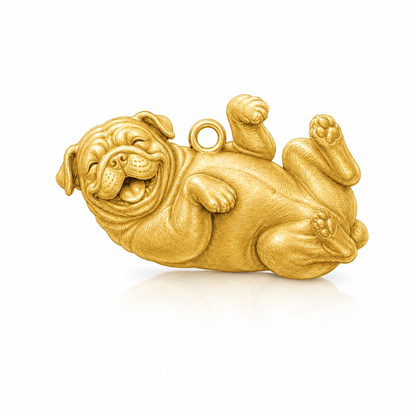 Soulyshine Bulldog Personalized Pet Companion Charm Only