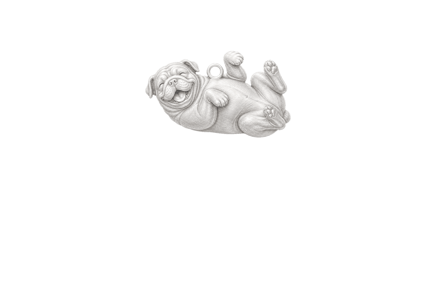Soulyshine Bulldog Little Love Charm Only - Image 1