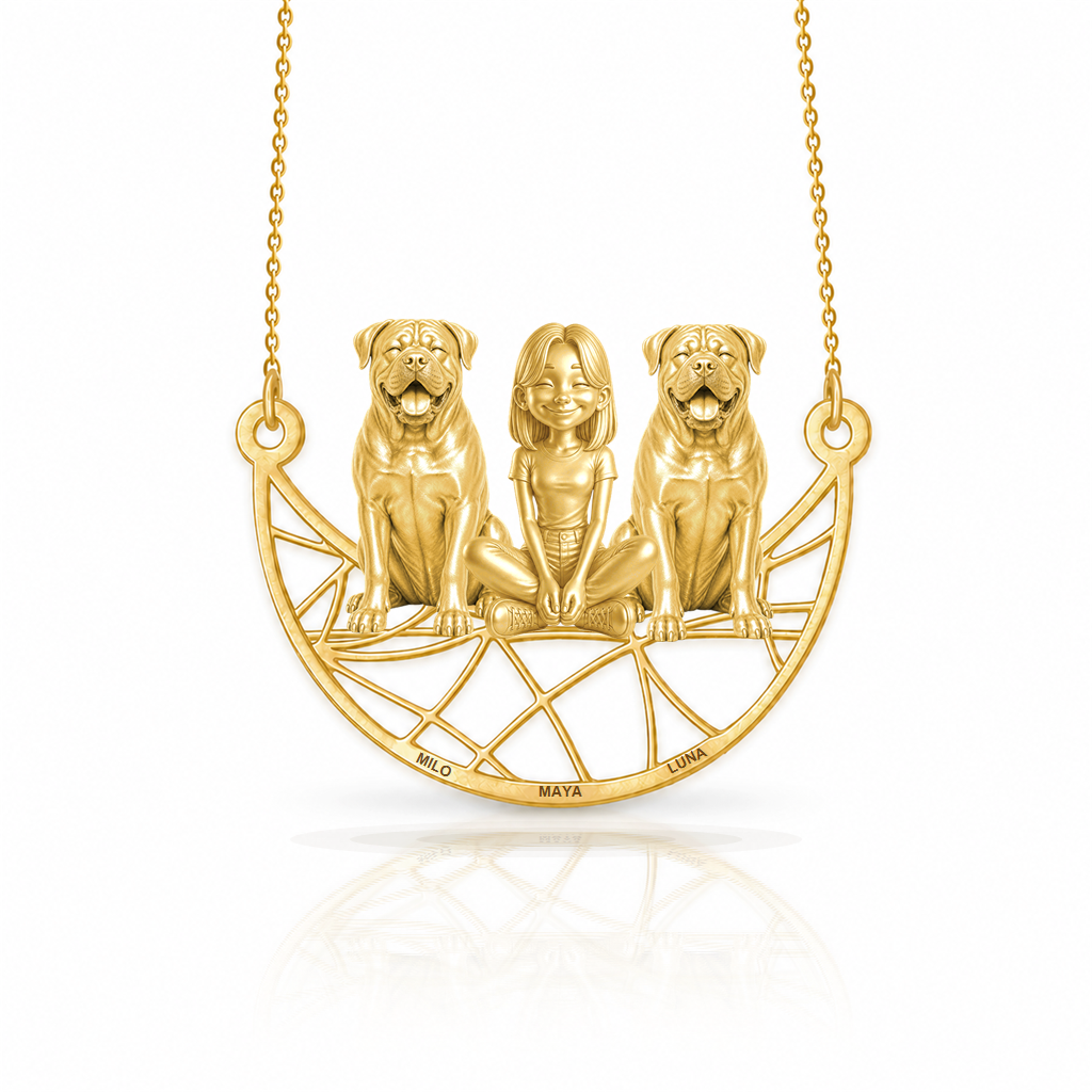 Bullmastiff - 18K Gold Vermeil - 1st