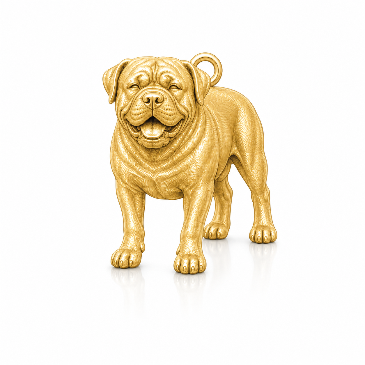 Soulyshine Bullmastiff Personalized Pet Companion Charm Only