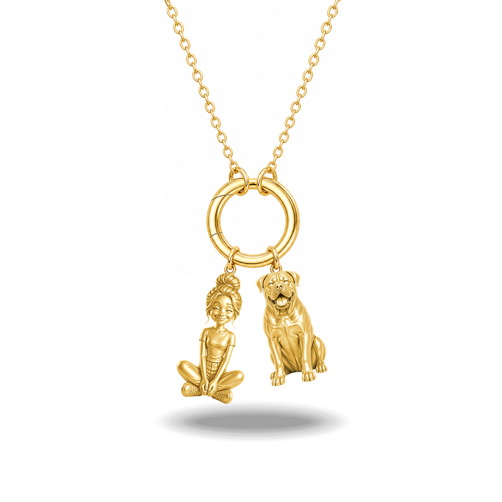 Bullmastiff - 18K Gold Vermeil - 1st