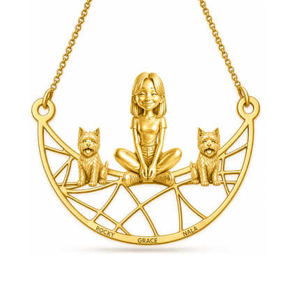 Cairn Terrier - 18K Gold Vermeil - 1st