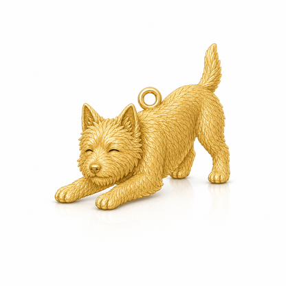 Soulyshine Cairn Terrier Personalized Pet Companion Charm Only