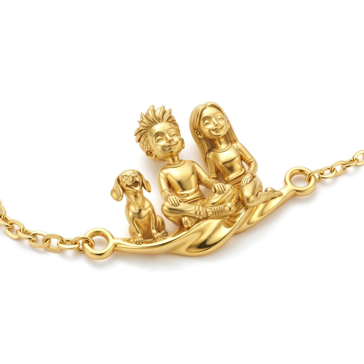 The Loving Home – Family & Pet Portrait Handcrafted Bracelet