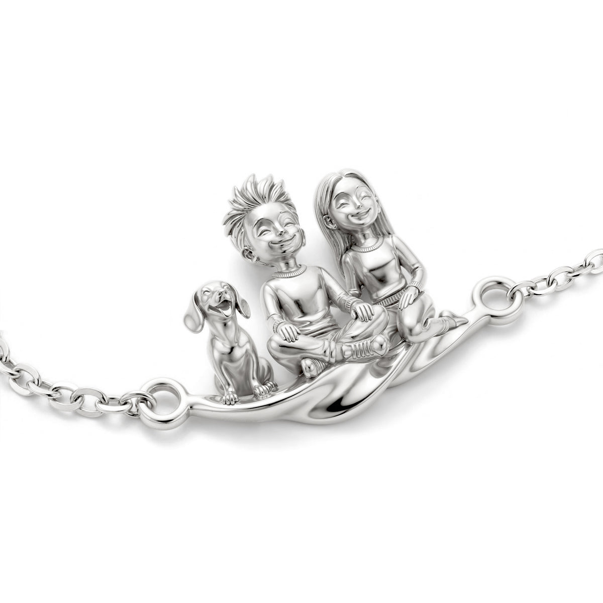The Loving Home – Family & Pet Portrait Handcrafted Bracelet