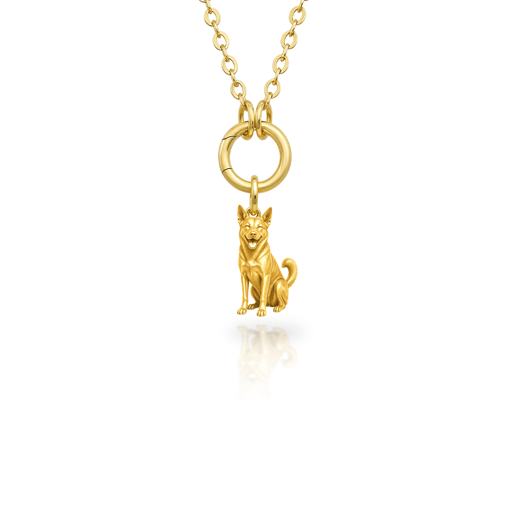 Canaan-Dog - 18K Gold Vermeil - 1st