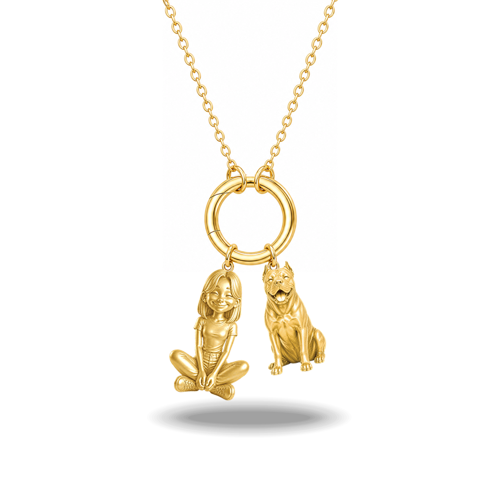 Cane Corso - 18K Gold Vermeil - 1st