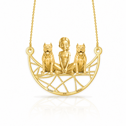 Soulyshine Cane Corso personalized companion necklace