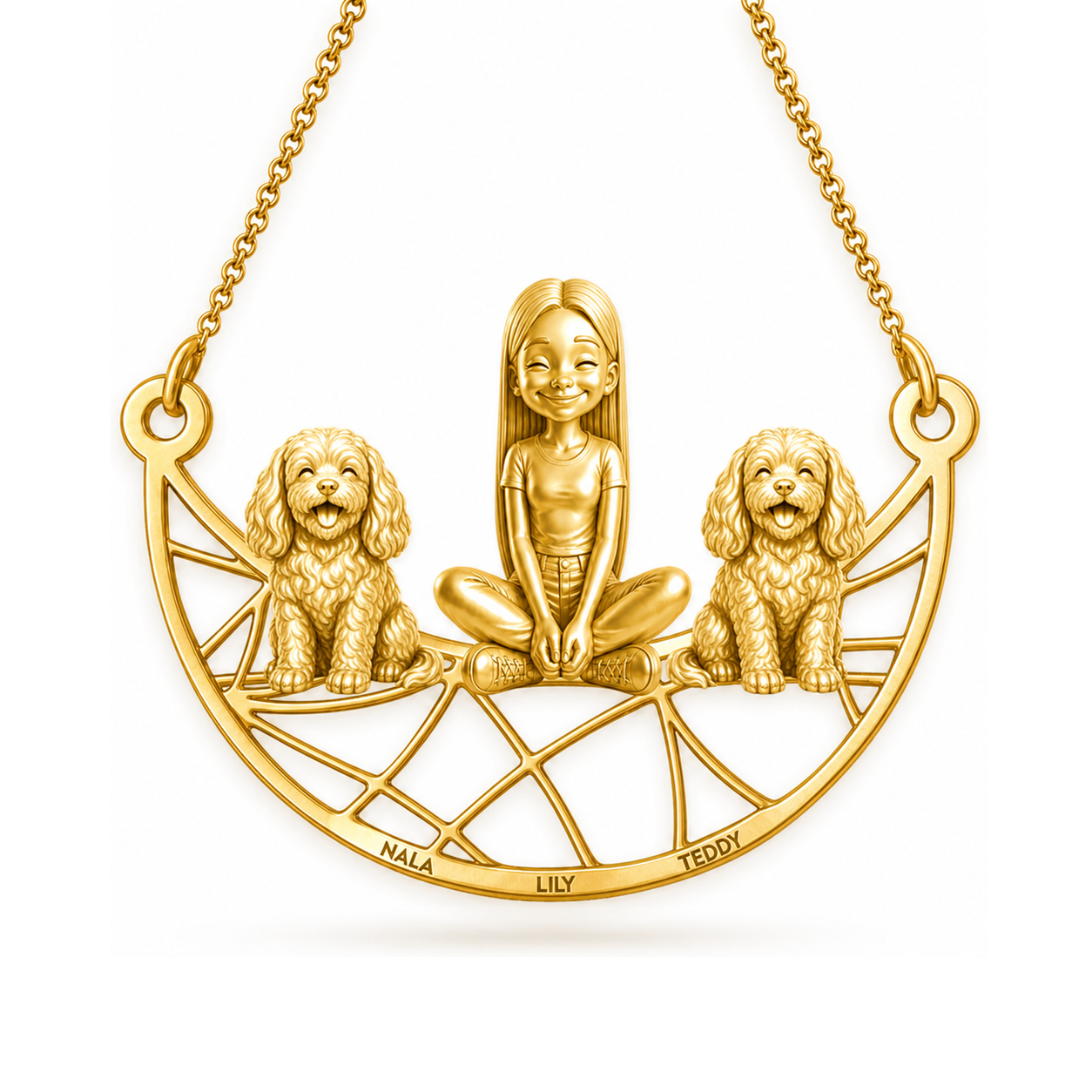 Cavachon - 18K Gold Vermeil - 1st