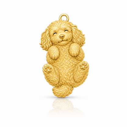 Soulyshine Cavachon Personalized Pet Companion Charm Only