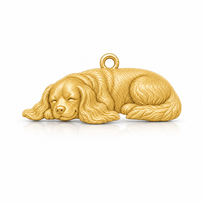 Soulyshine Cavalier King Charles Spaniel Personalized Pet Companion Charm Only