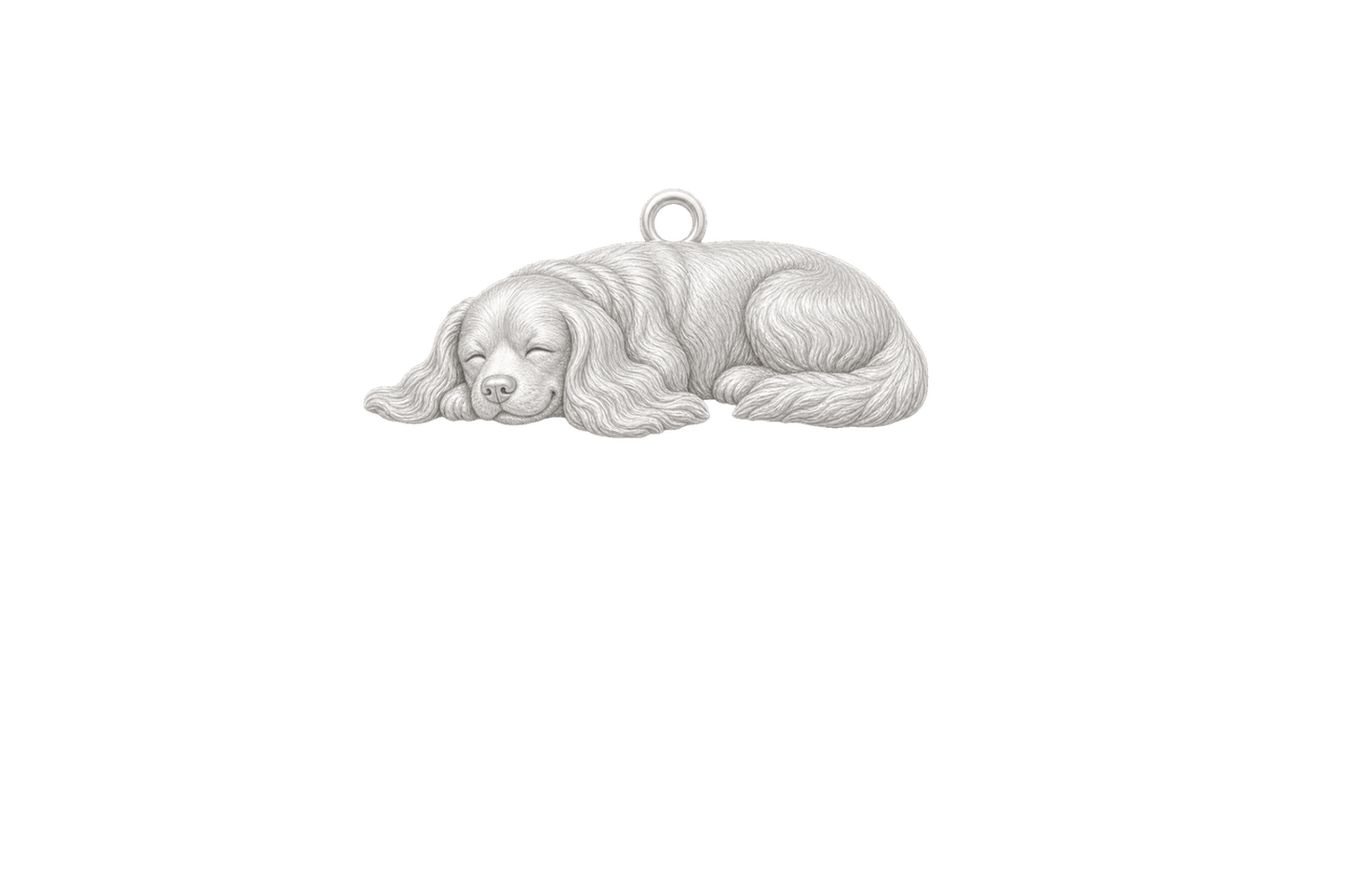 Soulyshine Cavalier King Charles Spaniel Little Love Charm Only - Image 1