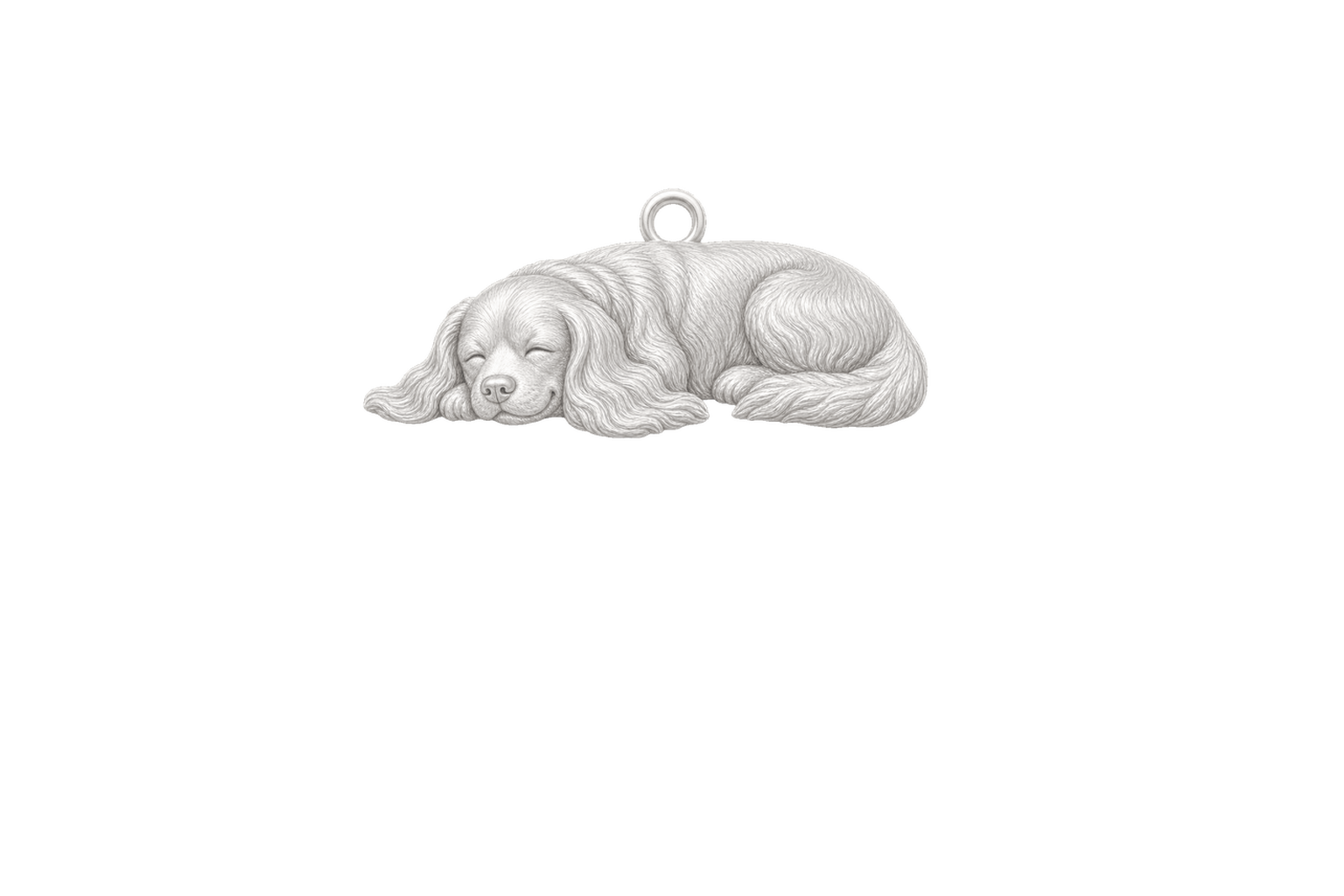 Soulyshine Cavalier King Charles Spaniel Little Love Charm Only - Image 1