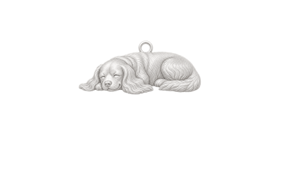 Soulyshine Cavalier King Charles Spaniel Little Love Charm Only - Image 1