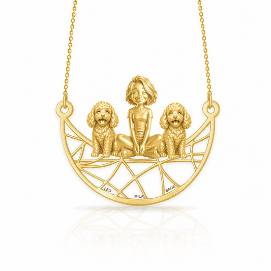Cavapoo - 18K Gold Vermeil - 1st