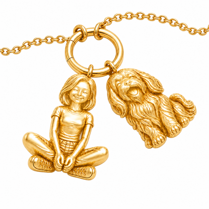 Purest Bond - The Petite Companion Charm Necklace
