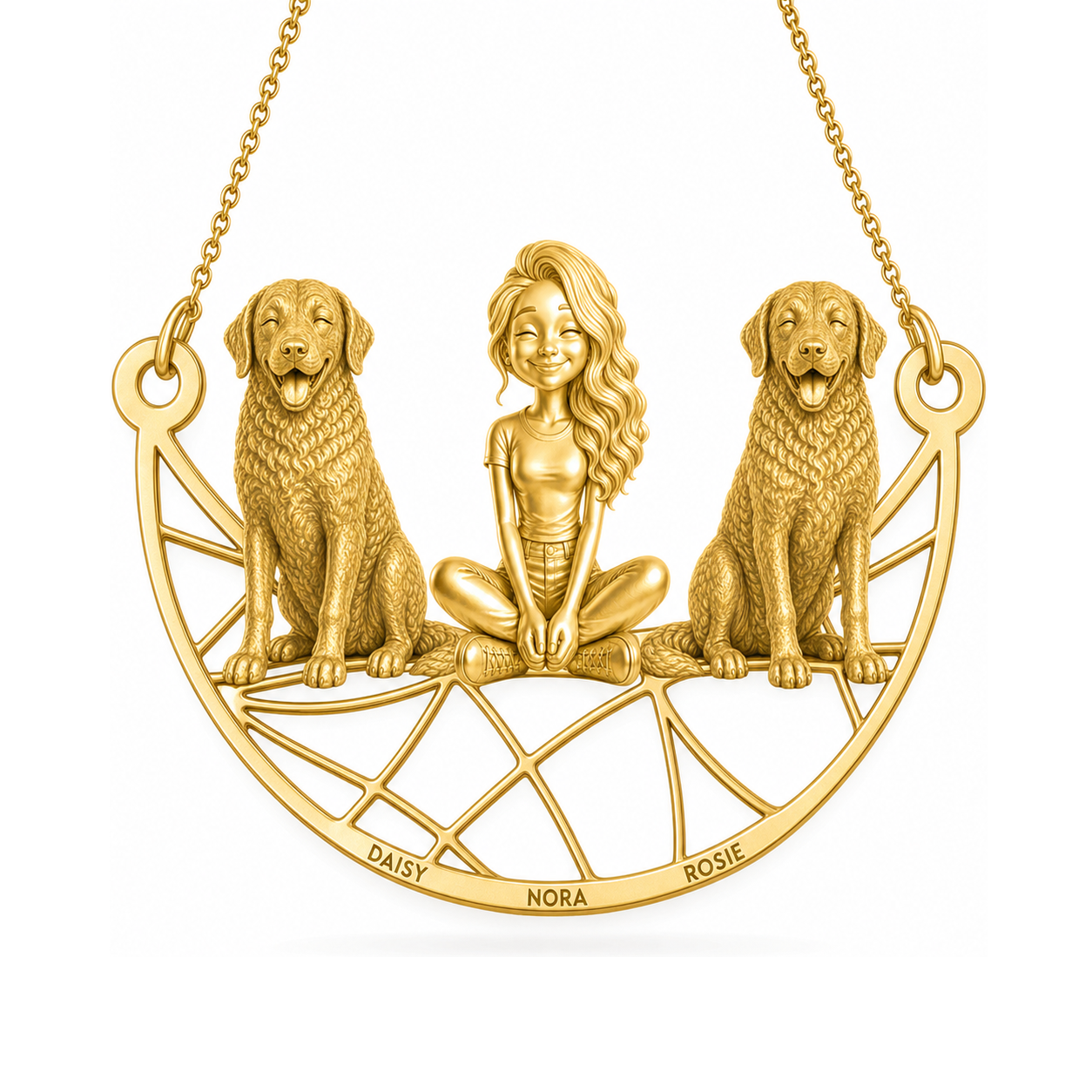 Chesapeake Bay Retriever - 18K Gold Vermeil - 1st
