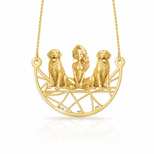 Chesapeake Bay Retriever - 18K Gold Vermeil - 1st